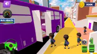 스쿨 버스 시뮬레이터 드라이브 3D Screen Shot 5