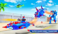 Robot Shark Attack: Transform Robot Shark Games Screen Shot 5