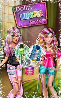 Dress up Game: Dolly Hipsters Screen Shot 5