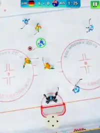 आइस हॉकी 2019 - क्लासिक शीतकालीन लीग चुनौतियां Screen Shot 5