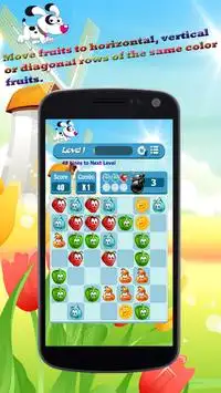 7x7 - fruits crush Screen Shot 2