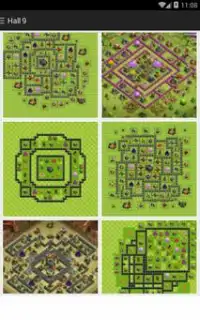 Maps for clash of clans bases Screen Shot 1