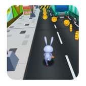 Super Bunny Subway Rabbit Rush Run