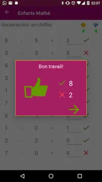 Enfants Mathématiques Screen Shot 7