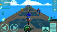 Extreme GT Bike Stunts: Mega Ramp Racing Game Screen Shot 2