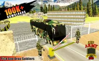 Drive Army Bus Transport Duty Us Soldier 2019 Screen Shot 0