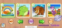 Dinosaur Puzzles & Jurassic Ji Screen Shot 0