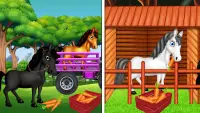 Horse Stable Maker & Build It: Cattle Home Builder Screen Shot 1