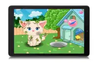 Juegos cuidado gato - juegos niñas Screen Shot 2