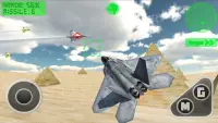 Flight Simulator - F22 Fighter Desert Storm Screen Shot 2