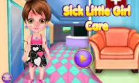 Sick Little Girl Care Screen Shot 0