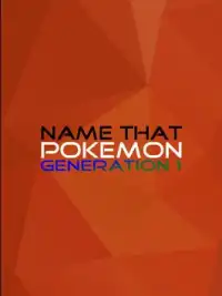 Name That Pokemon Screen Shot 11