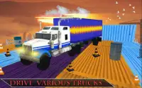Ciężarówka napędowe Impossible Tory - Crazy Truck Screen Shot 3