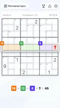 Killer Sudoku Teka-teki Sudoku Screen Shot 4