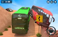 รถบัสภูเขาหนักเกมขับรถ 2019 Screen Shot 4