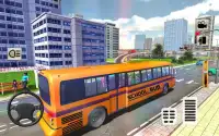 Modern City School Coach Bus Driving Simulator 17 Screen Shot 0