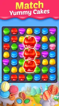 Cake Smash Mania - Swap and Match 3 Puzzle Game Screen Shot 0