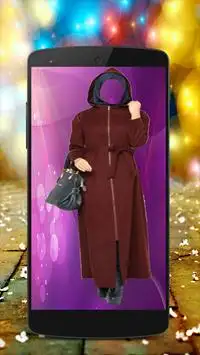 Women Burqa Photo Maker Screen Shot 0