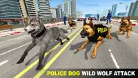 Police Dog VS Wild Wolf Attack Screen Shot 1