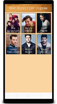 One Direction Jigsaw Puzzles: Offline, Kpop Puzzle Screen Shot 0
