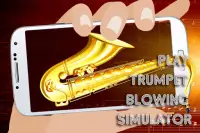 Jugar trompeta que sopla simulador de broma Screen Shot 1
