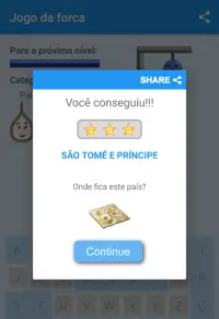 Jogo da Forca Português Inglês Screen Shot 7