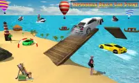 Water Surfer Car Offline Games Screen Shot 1