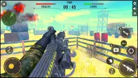 ปืนสงครามทหาร- เกมกองทัพ เกมปืน Screen Shot 4