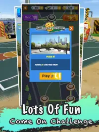 Shooting Basketball-Street Sim Dunk Master Game Screen Shot 7