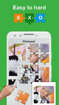 Offline Kpop Puzzle - EXO Jigsaw Puzzle Game Screen Shot 3