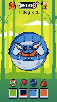 BBYODA - Virtual Pet Simulation Screen Shot 3