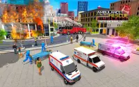 Emergency Rescue Ambulance Driving Simulator 2019 Screen Shot 1