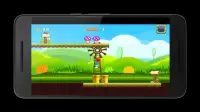 Super World Smurfs Run Game Screen Shot 2