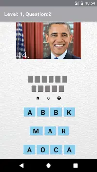 US Presidents Quiz Screen Shot 1