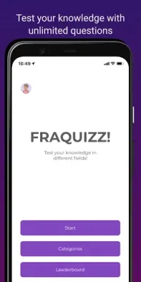 Fraquizz - General Knowledge Quiz Screen Shot 5