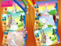 Fairy tale princess coloring Screen Shot 11