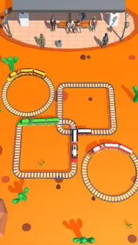 Play Train Racing 3D Screen Shot 4