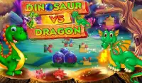 Dinosaur VS Dragon Puzzle: Jigsaw Free Games Screen Shot 0