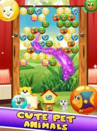 Pet Bubble Pop Game Screen Shot 0