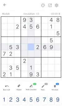 Sudoku - Permainan Teka-teki Screen Shot 3