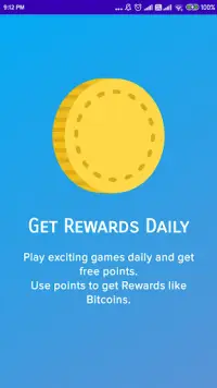 Free Earning App - Daily Free Bitcoins Screen Shot 0