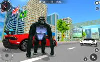Gorilla City Simulator - Rope Hero Gorilla Game Screen Shot 9