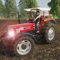 Farming tractor freight transport simulation