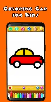 Super Coloring Car for Kids Screen Shot 4