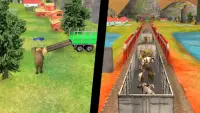 Farm Animal Train Transporter Screen Shot 4