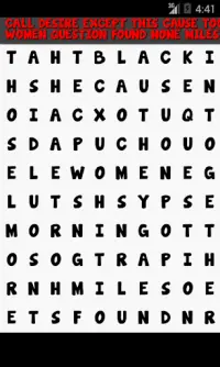 WordSearch Multilanguage Screen Shot 1