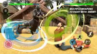 Ninja Fight Arena: shadow fighting games Screen Shot 1