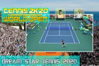Tennis Dream Champion Star: World Open 2k20 Screen Shot 1