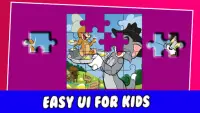Jigsaw Tom Puzzle Jerry Game Screen Shot 1