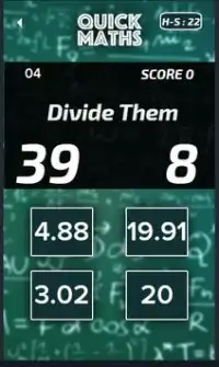Quick Maths Screen Shot 0